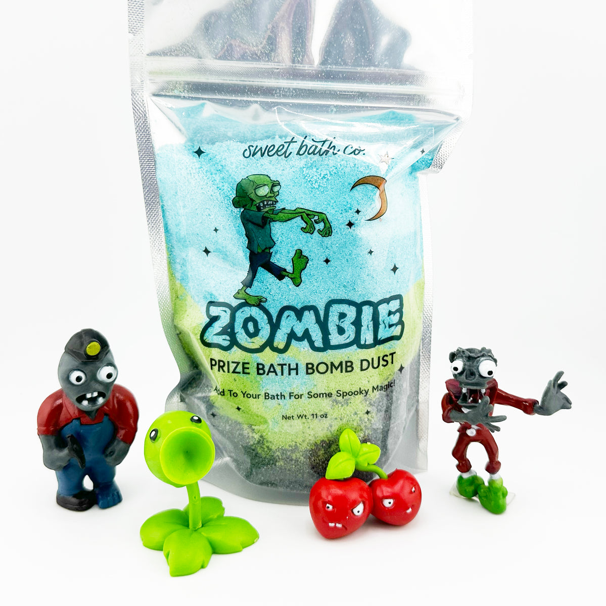 RARE outlet Zombie Santa Bath Bomb and Candle Set FJ