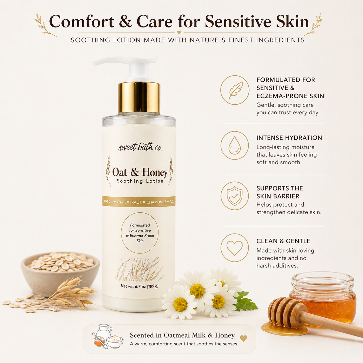 Oat & Honey Soothing Lotion