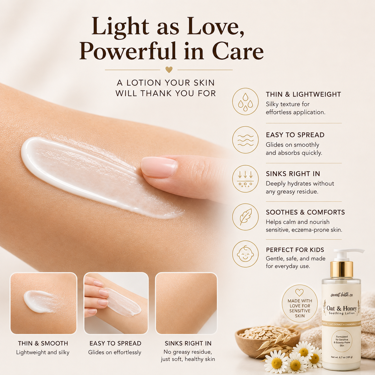 Oat & Honey Soothing Lotion