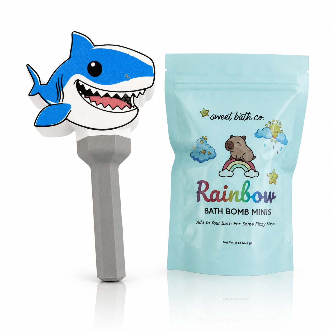 Shark Bath Bomb Wand