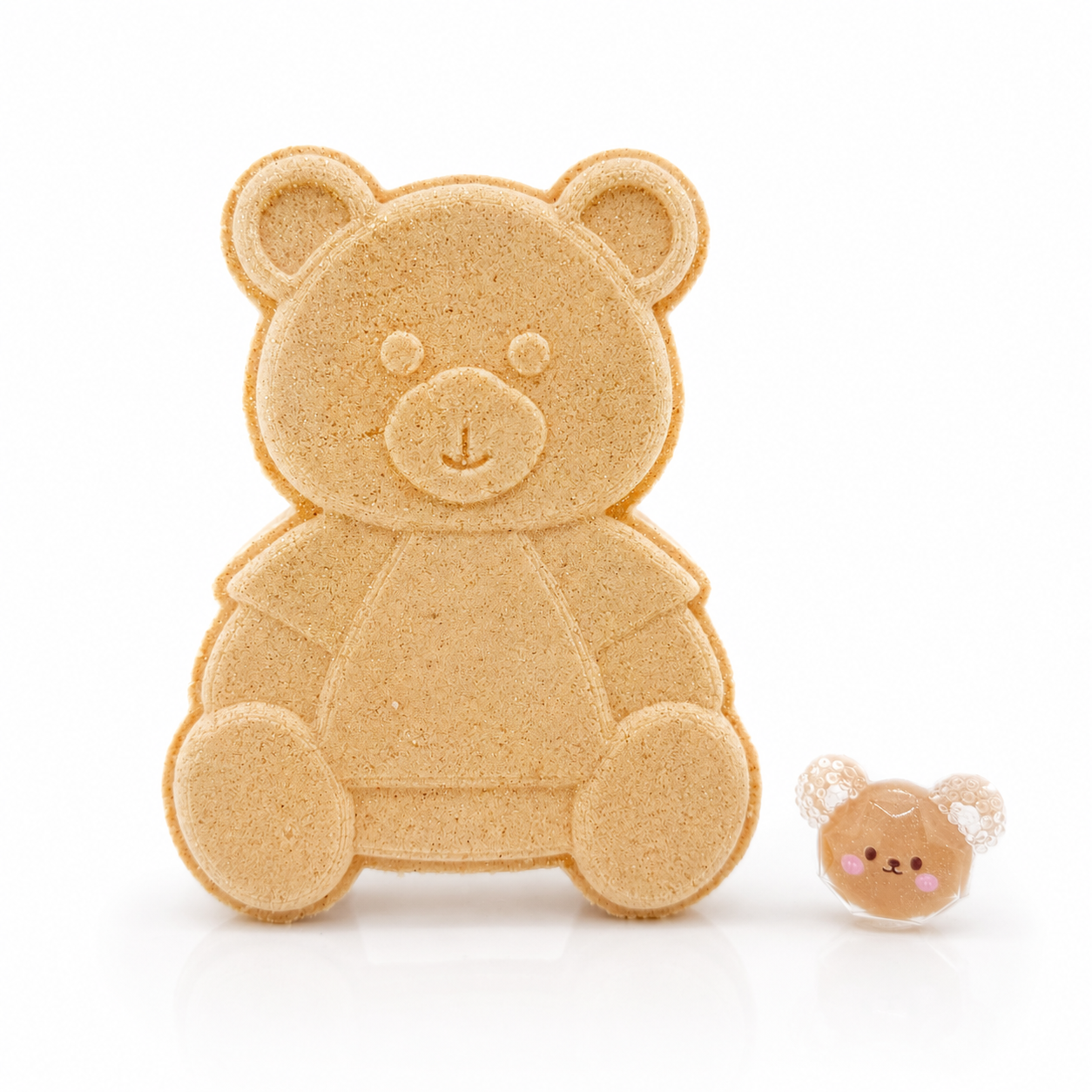 NATURAL Teddy Bear Prize Bath Bomb