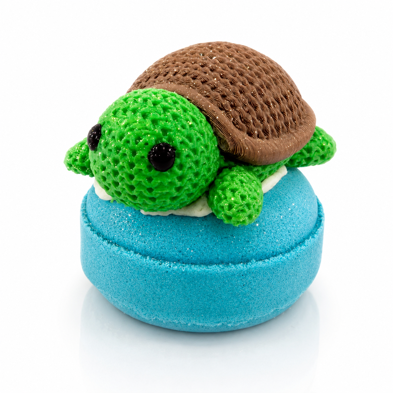 Knitted Animal Donut Bath Bomb
