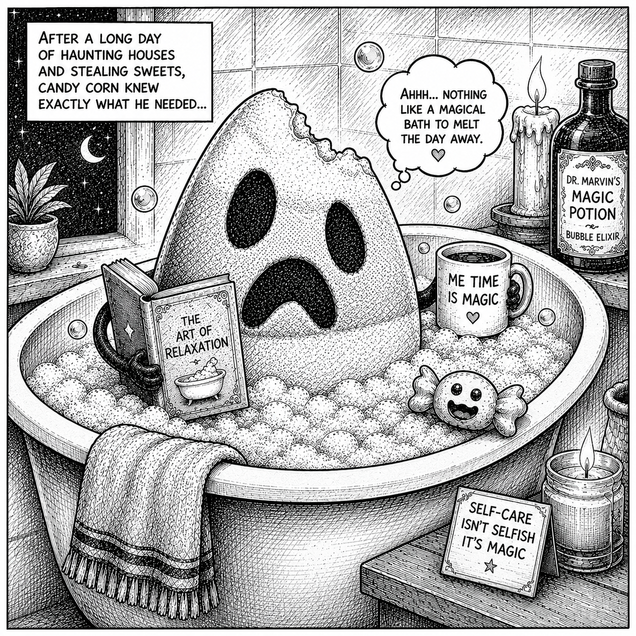 Candy Corn PRIZE Bath Bomb