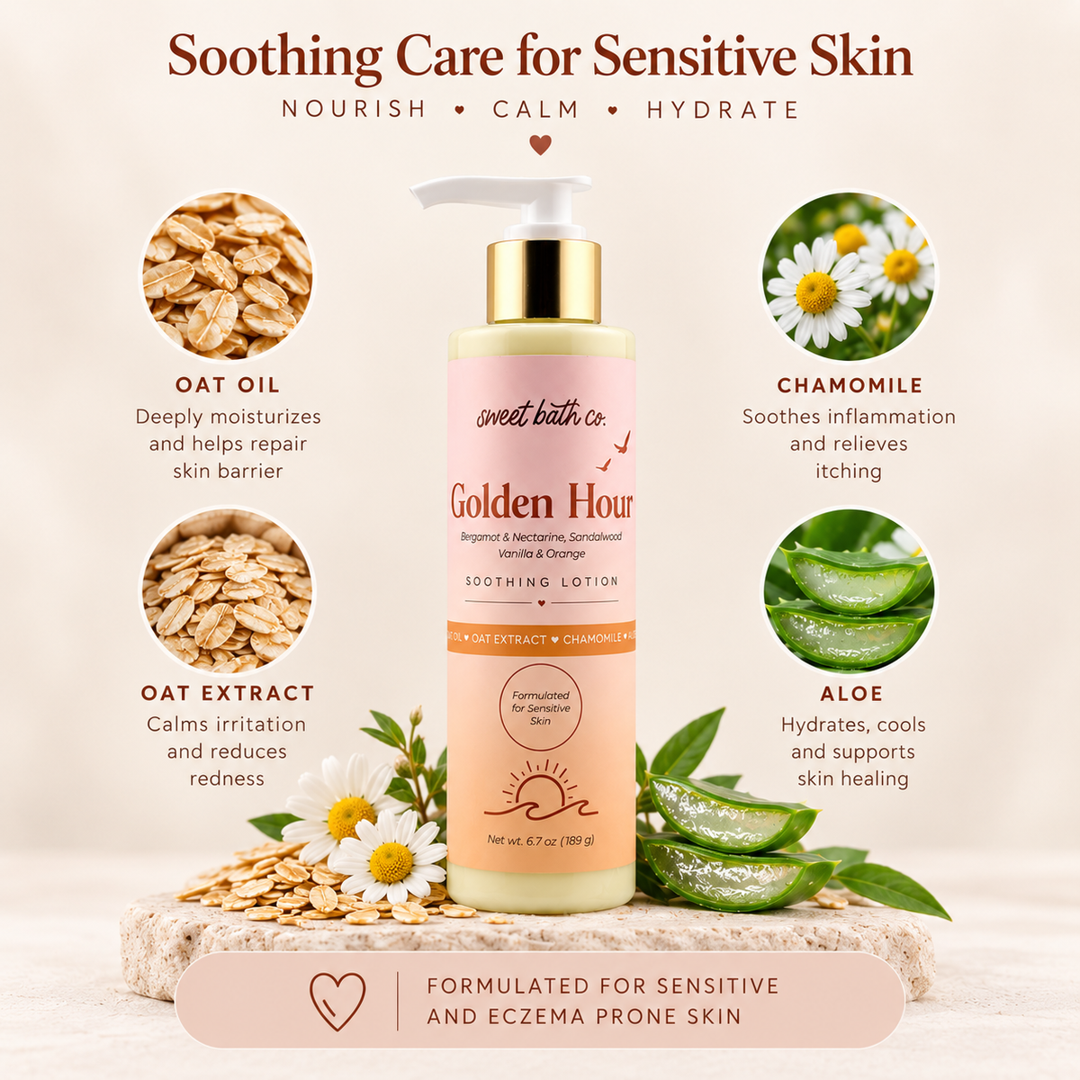 Golden Hour Soothing Lotion
