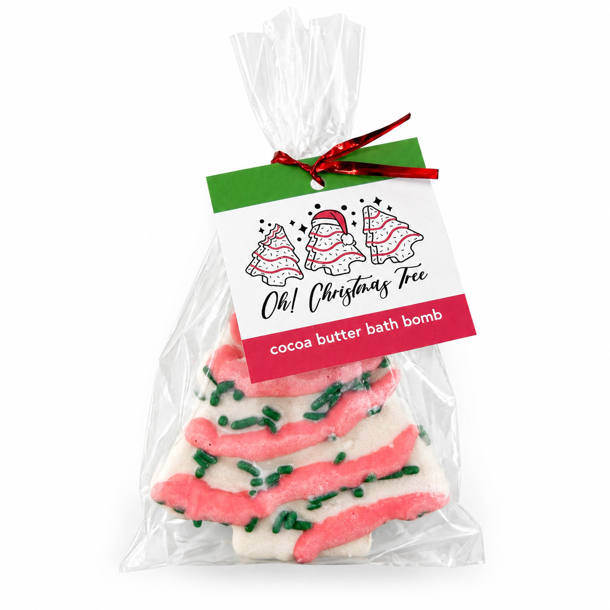 Christmas Cake PRIZE Bath Bomb