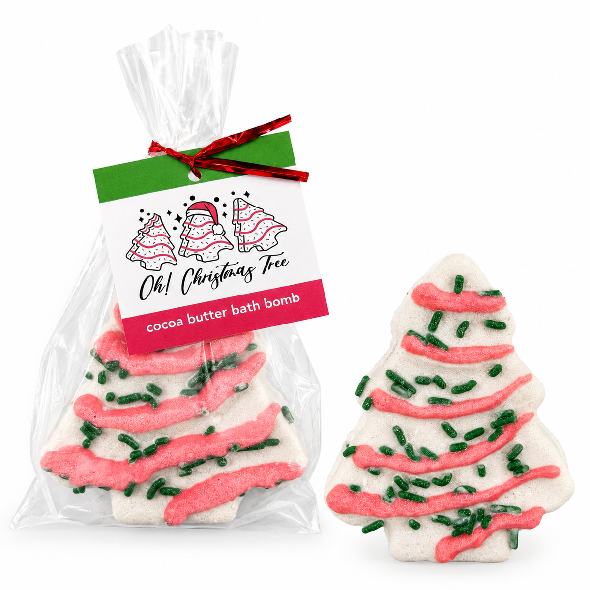 Christmas Cake PRIZE Bath Bomb