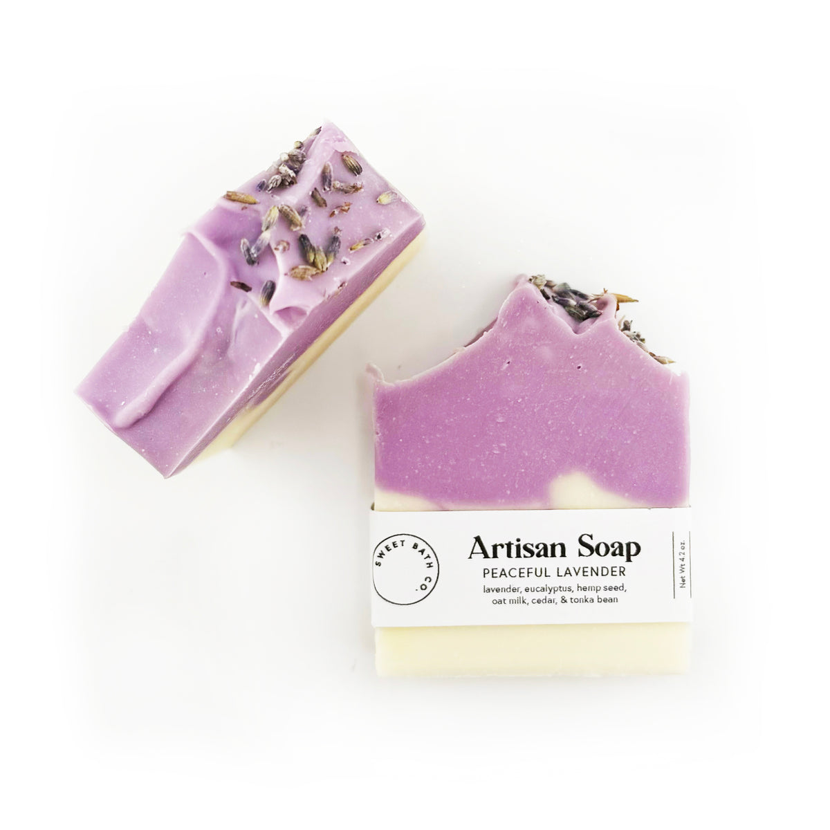 Peaceful Lavender Artisan Soap