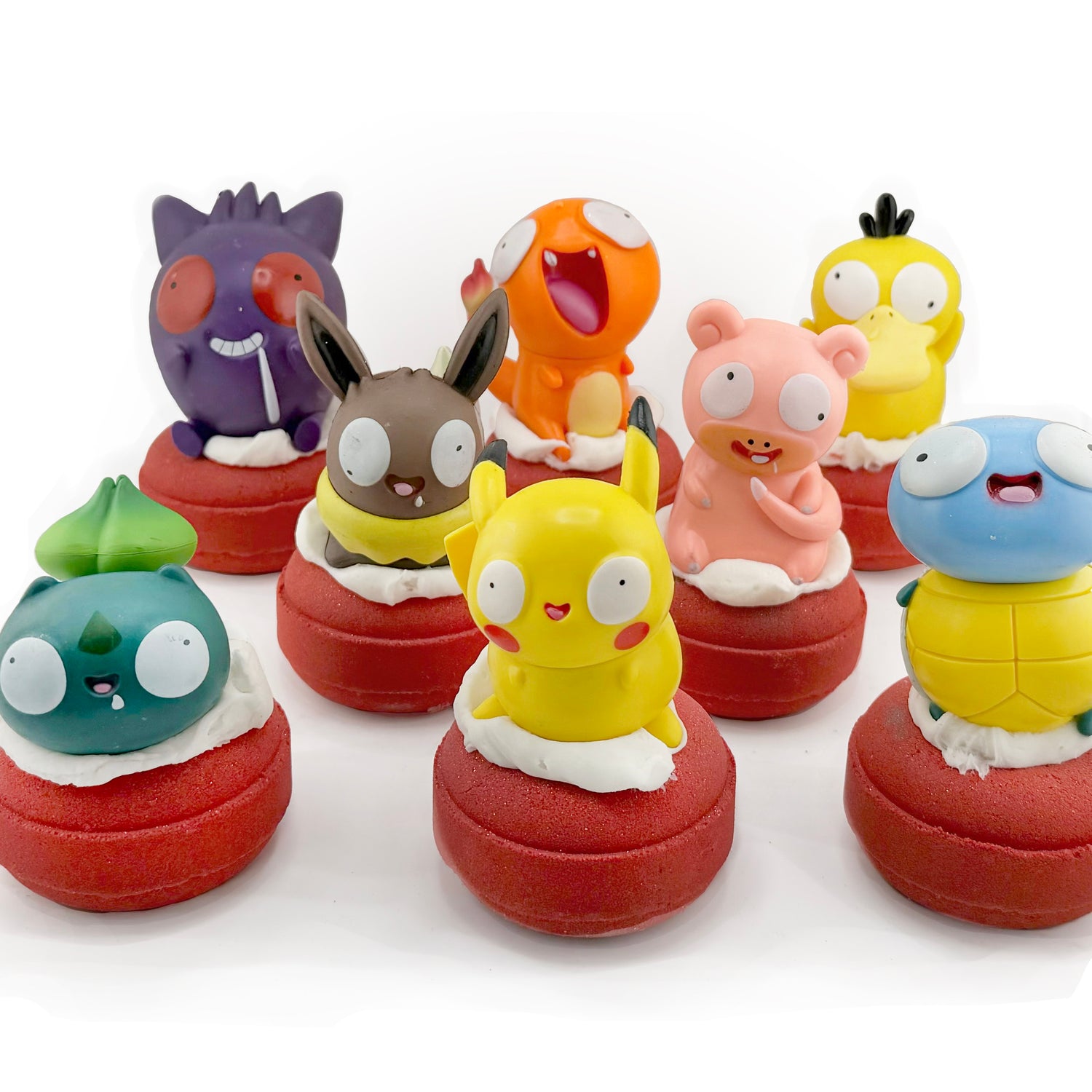 Crazy Pika Donut Bath Bombs