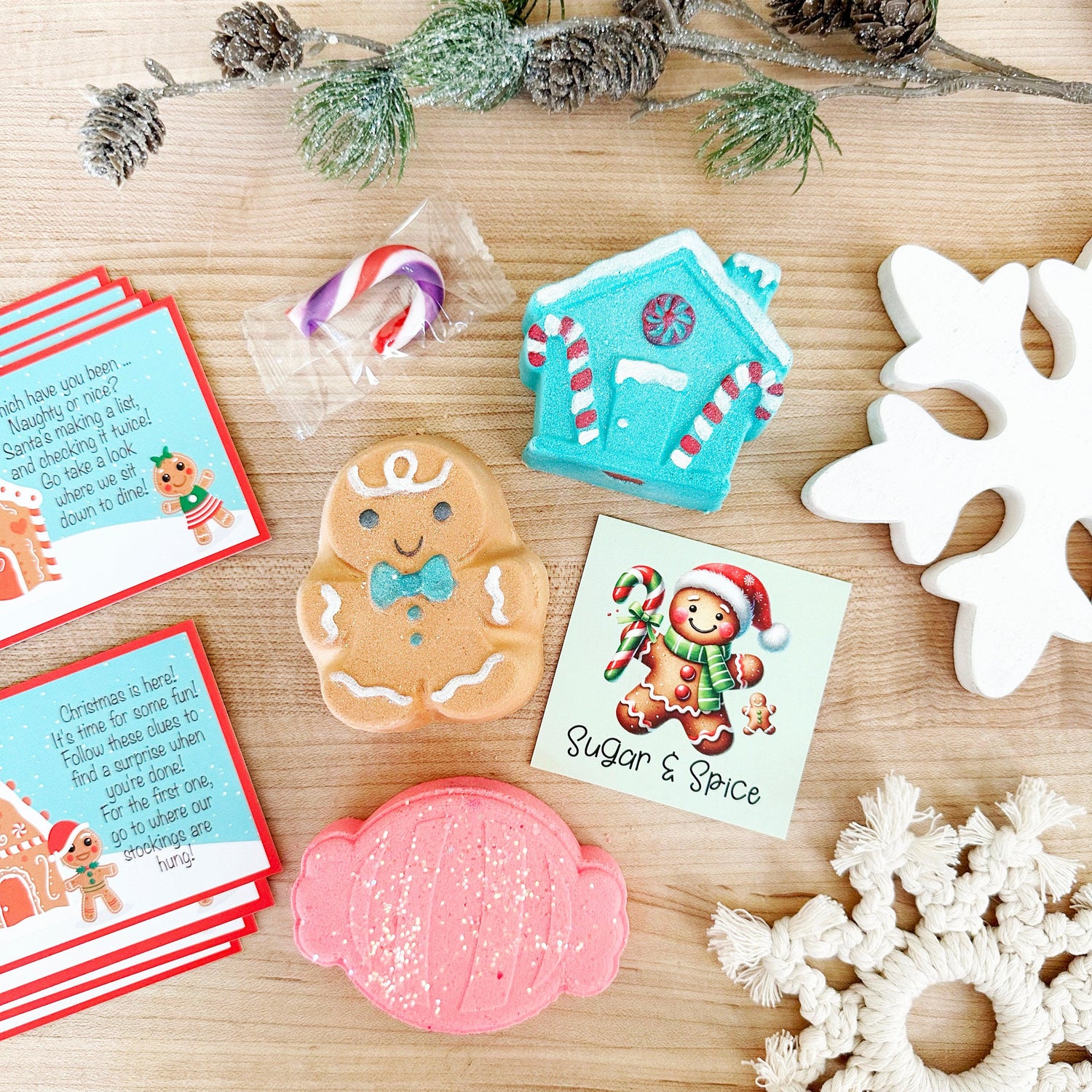 Sugar & Spice Gingerbread Gift Box