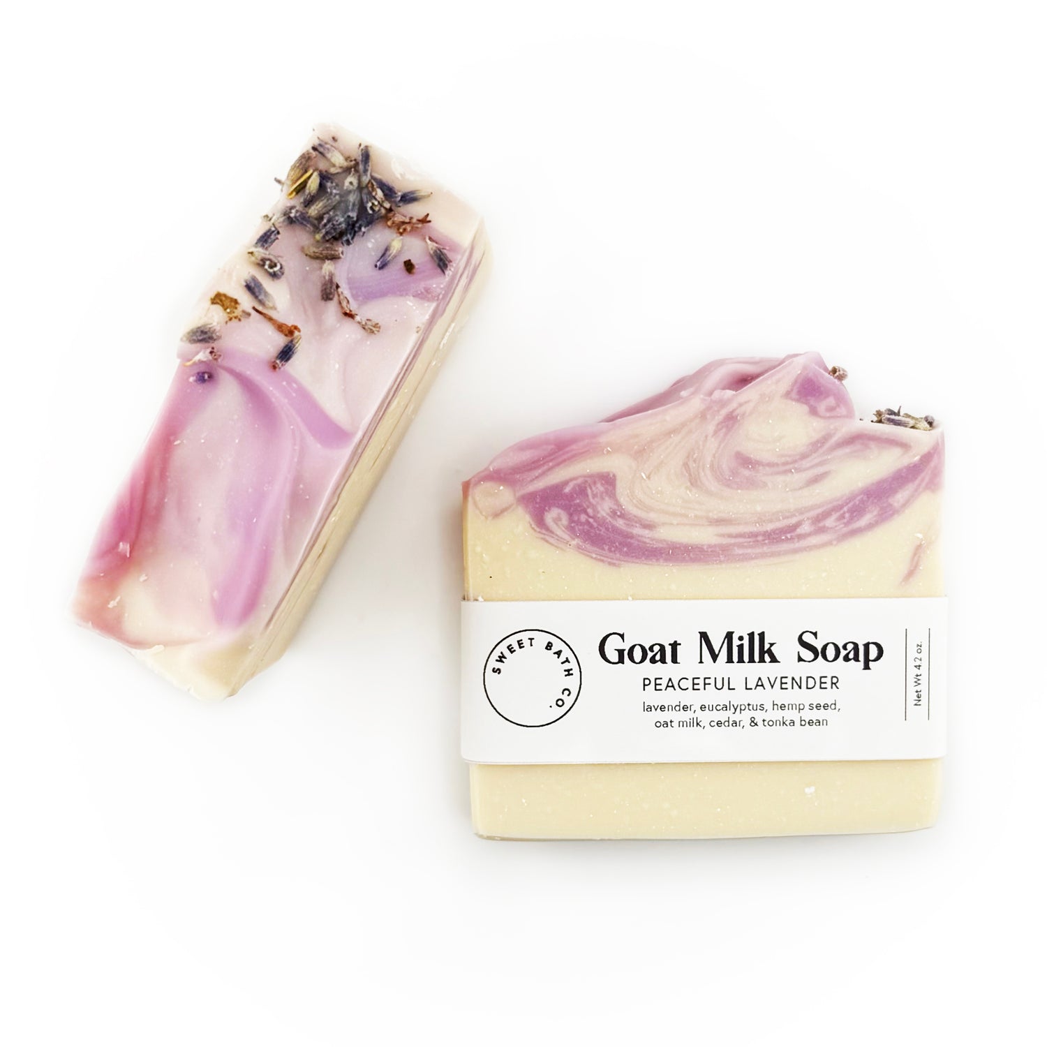 Peaceful Lavender Goat Milk Artisan Soap
