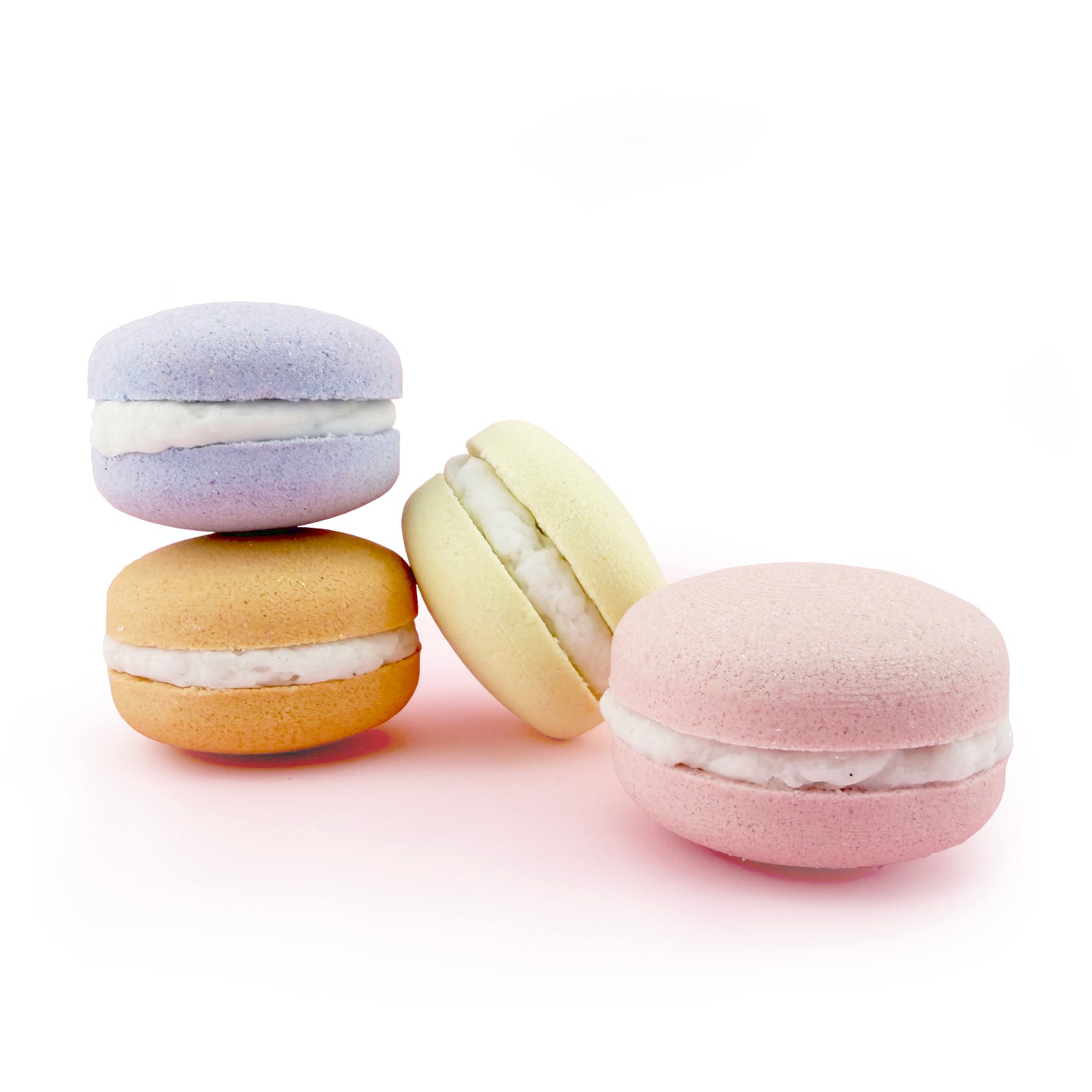Natural Macaron Bath Bomb