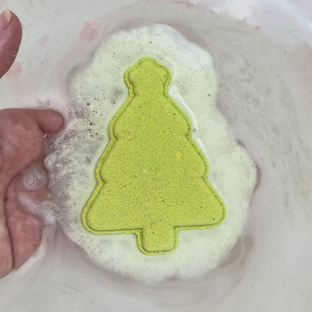 Christmas Tree Prize Bath Bomb
