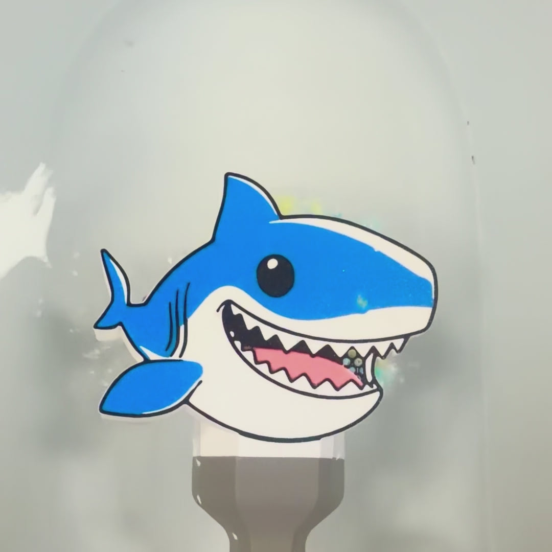 Shark Bath Bomb Wand