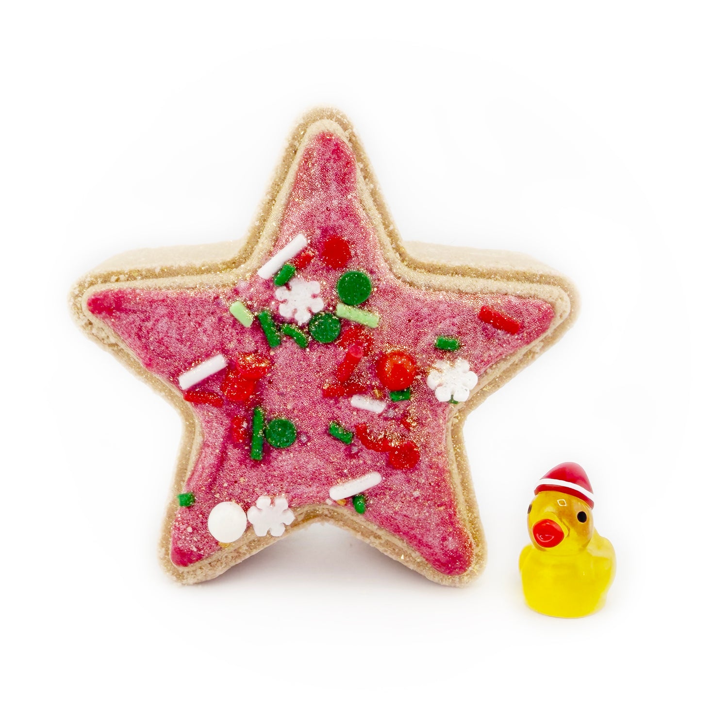 Star Christmas Cookie Prize Bath Bomb